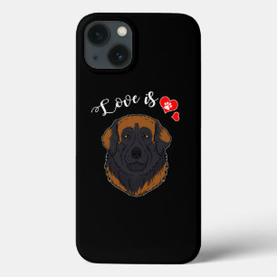 Love Leonberger Dog Owner Paw Heart Gift