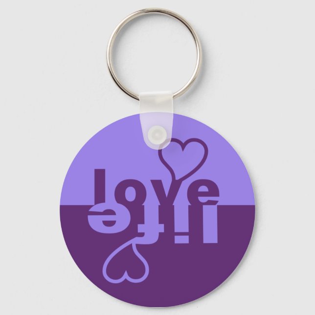 Love Life chaveiro (Frente)