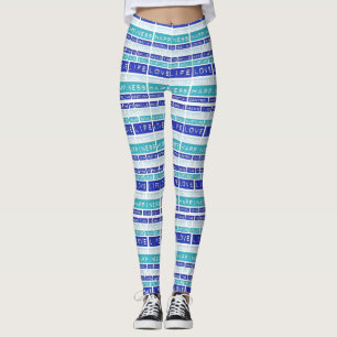 Love Life Cote Yoga Gym Exercício Leggings Pants