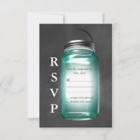 Love Mason Jars RSVP