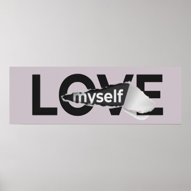 Love Myself Poster (Frente)