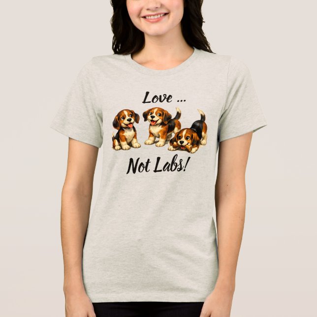 Love Not Labs | Amantes de Beagle (Frente)