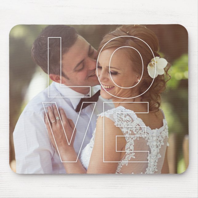 LOVE Overlay Foot Mouse Pad (Frente)