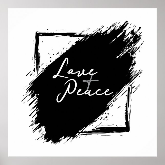 Love & Peace poster & Prints (Frente)