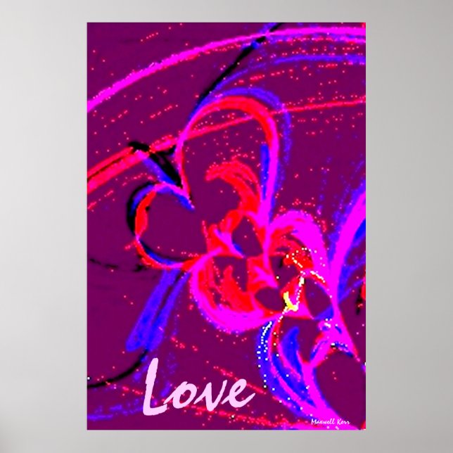 Love Poster by Maxwell Kerr (Frente)