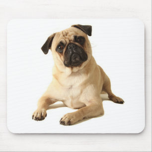 Love Pug Puppy Dog Mousepad