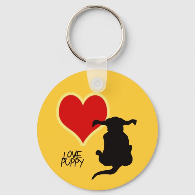 Love Puppy chaveiro (Frente)