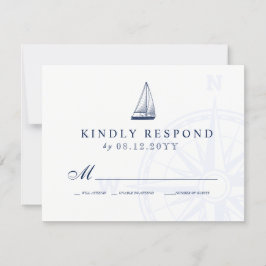 Love Sets Sail Sailboat NMaritime WedMarinho RSVP