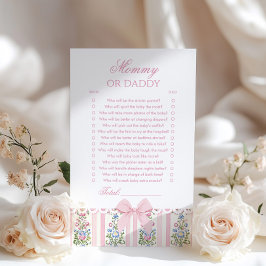 Love Shack Baby Mamãe ou jogo de Chá de fraldas Pa