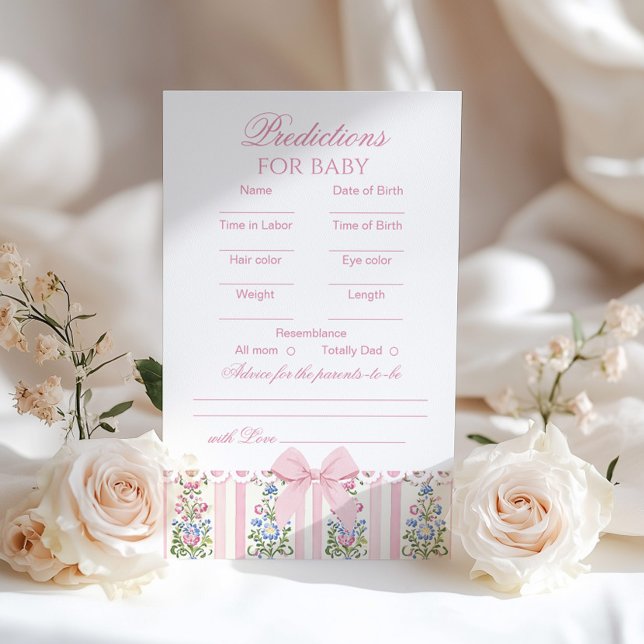 Love Shack Baby Predictions for baby Coquette Arco (Criador carregado)