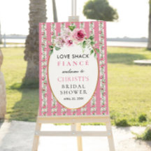 Love Shack Fiance Blush Pink Party Chá de panela