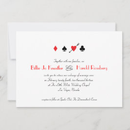 Love Struck Las Vegas - Convite De Casamento