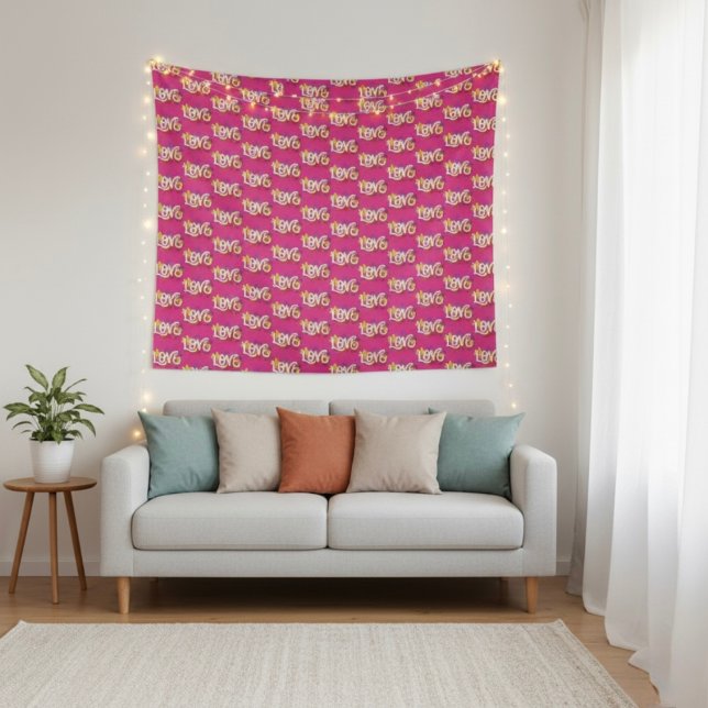 LOVE Tapeçaria (Criador carregado)