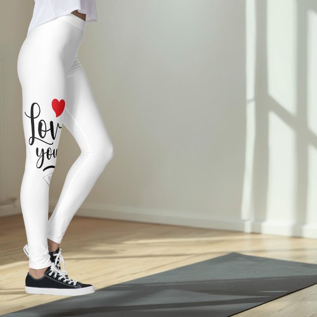Love You Leggings (Criador carregado)