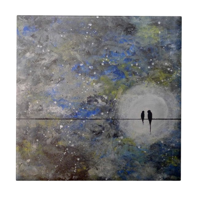 Lovebirds em uma tempestade (Frente)