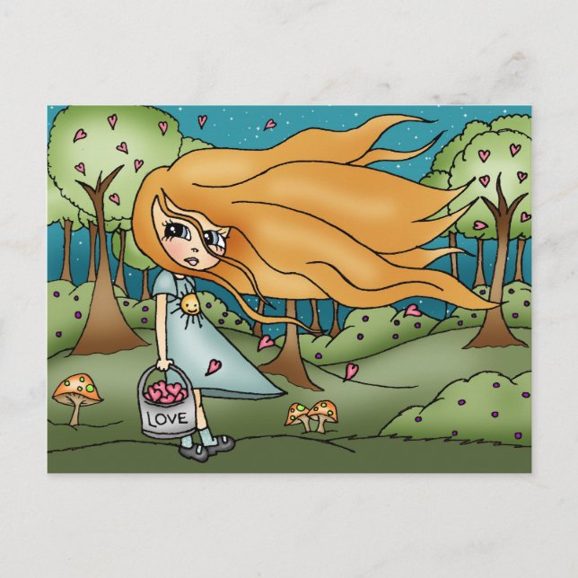 LoveBucket - Cartão postal (Frente)