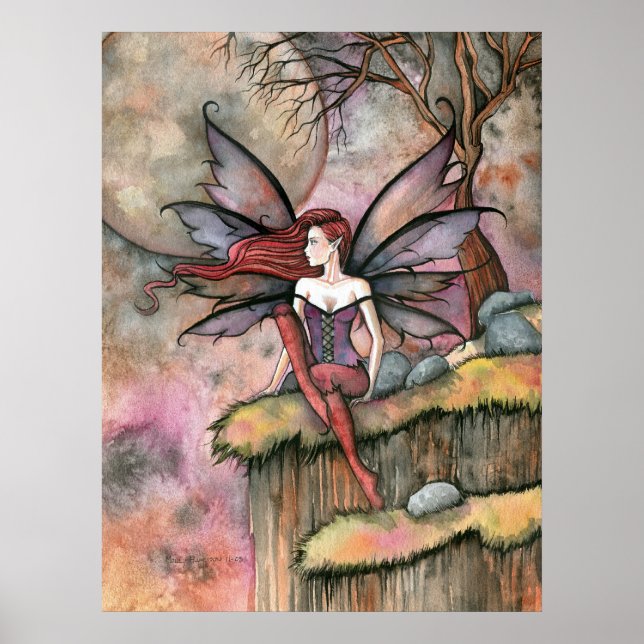 Lovely Fairy Art Poster por Molly Harrison (Frente)
