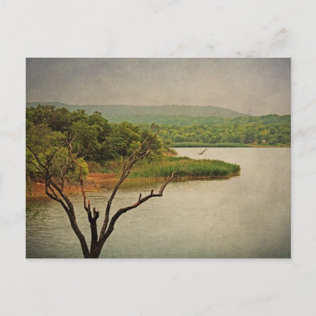 Lovely View no cartão postal Cedar Hill (Frente)