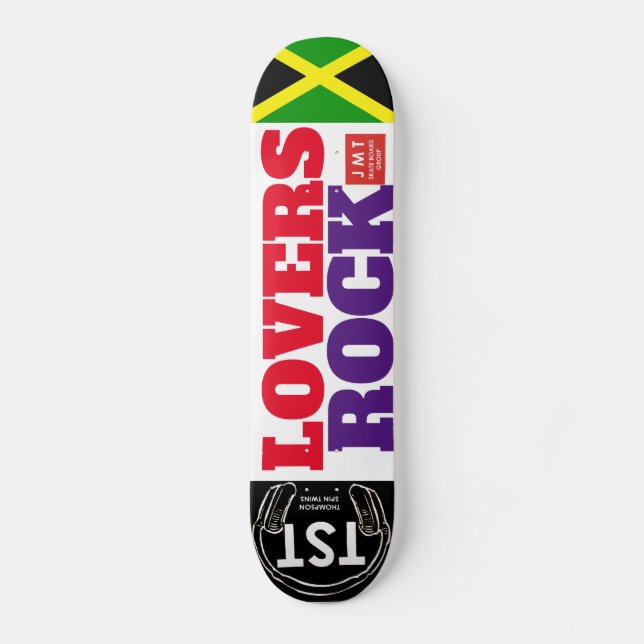 LOVERS ROCK Skateboard (Frente)