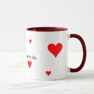 lovin para a caneca da vida