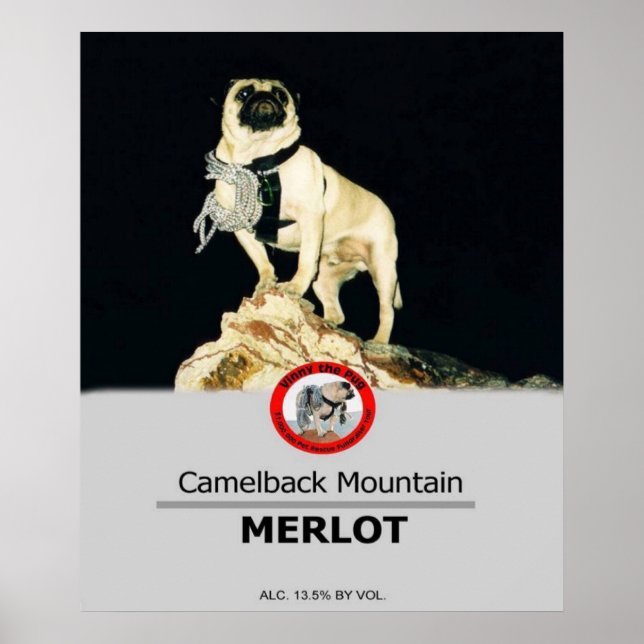 Lt. Vincent Thomas Pugs Etiqueta Privada Poster (Frente)