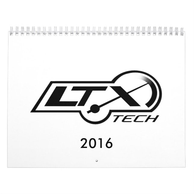 LTxTech.com 2016 calendário de 15 meses! (Capa)