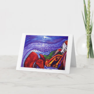 Lua azul sobre o CARTÃO de Chicago