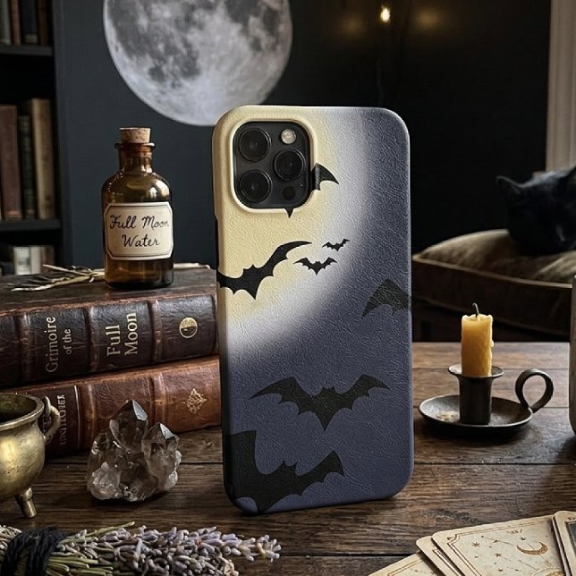 Lua Cheia de Halloween com Morcegos (Criador carregado)