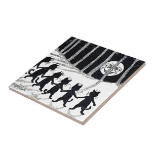 Lua cheia e gatos, Louis Wain