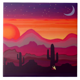 Lua de Cacto do Deserto