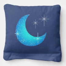 Lua e estrelas