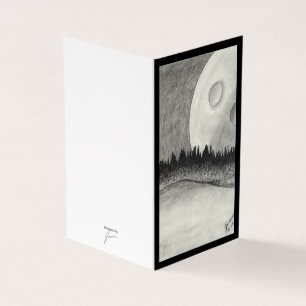 Lua e Planeta - Preto