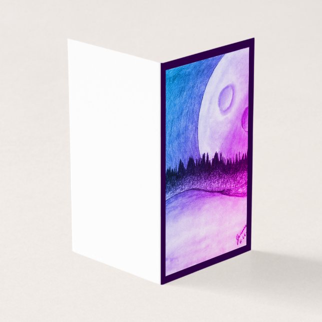 Lua e Planeta - Roxo (Exterior)