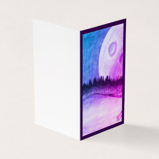 Lua e Planeta - Roxo