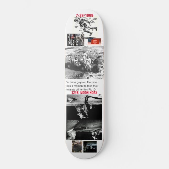LUA FALSA 1969 Skateboard (Frente)