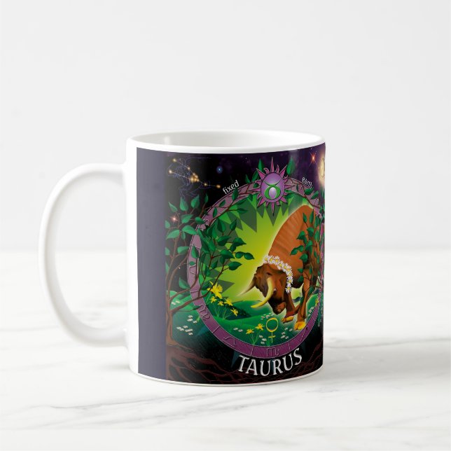 Lua na caneca do Taurus (Esquerda)