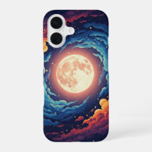 Lua Nebulosa Retro