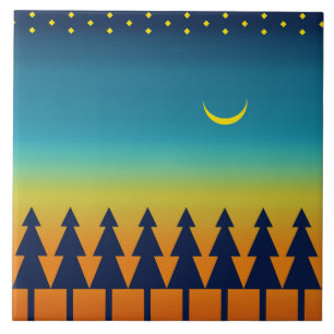 Lua Pines Sunset Sudoeste