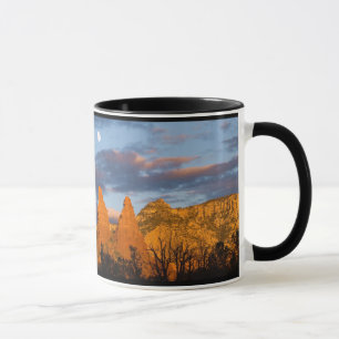 Lua sobre a caneca do presente de Sedona
