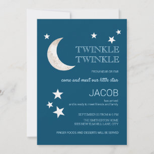 Lua Stars Marinho Blue Twinkle Pequena Estrela