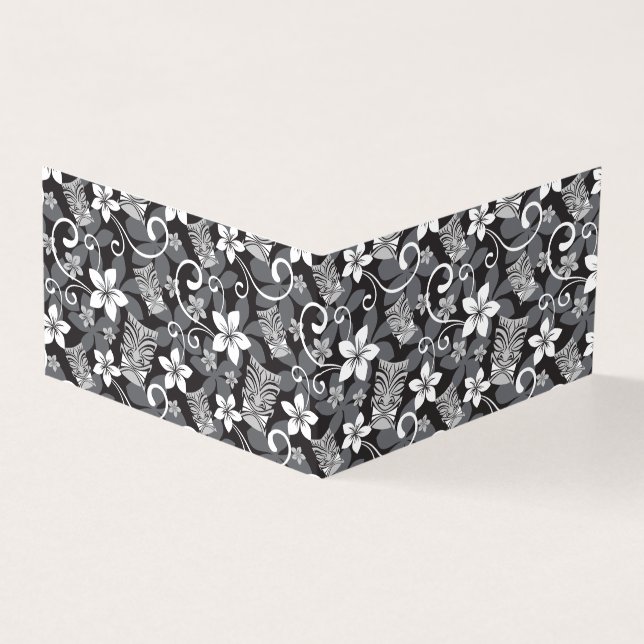 LUAU TIKI PATTERN (CHARCOAL) (Exterior)