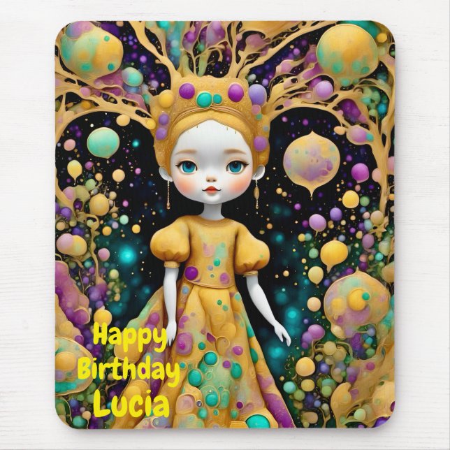 LUCIA ~ Strange Birthday Girl ~ Mousepad (Frente)