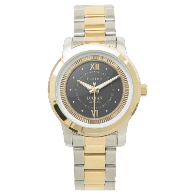 LUCIAN GENÈVE Relógio Executivo Fluted (Frente)