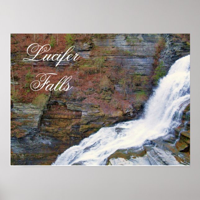 LUCIFER FALLS poster (Frente)