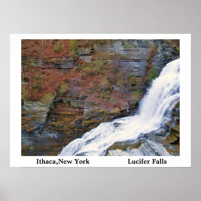 LUCIFER FALLS poster (Frente)