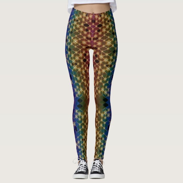 Luciferina Prismática - Leggings by Vibrata (Frente)