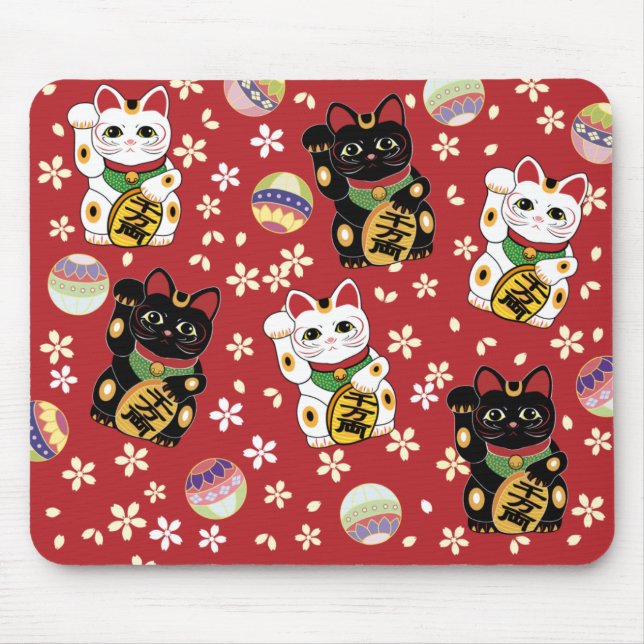 Lucky Cat Mousepad (Frente)