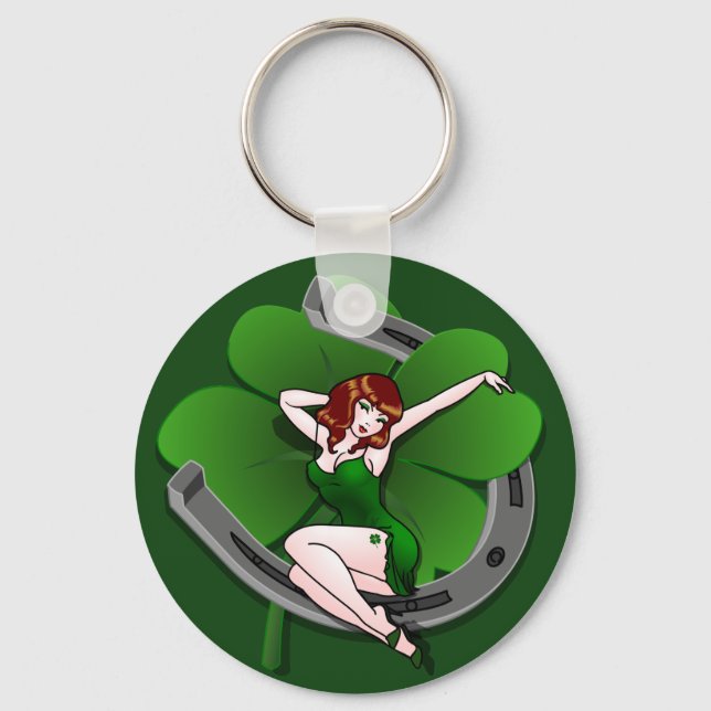 Lucky Chaveiro Lady Luck Key Chain Gifts Sortudos (Frente)
