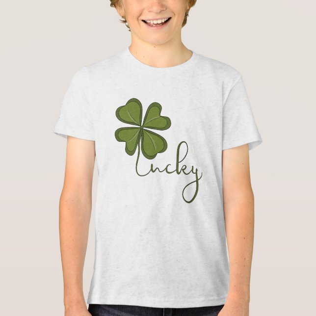 Lucky Four Folha Clover (Frente)
