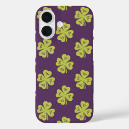 Lucky Four-Leaf Clover Pattern
